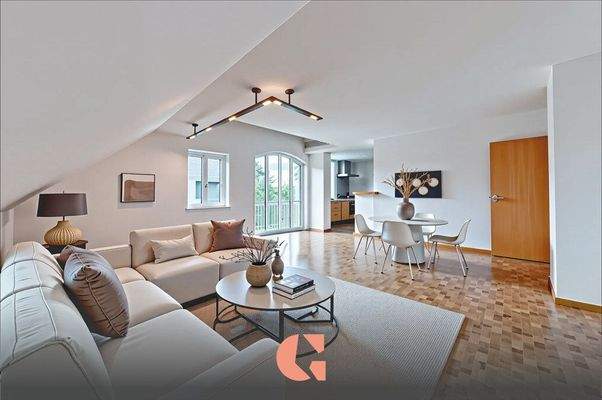 Visualisierung Wohnzimmer