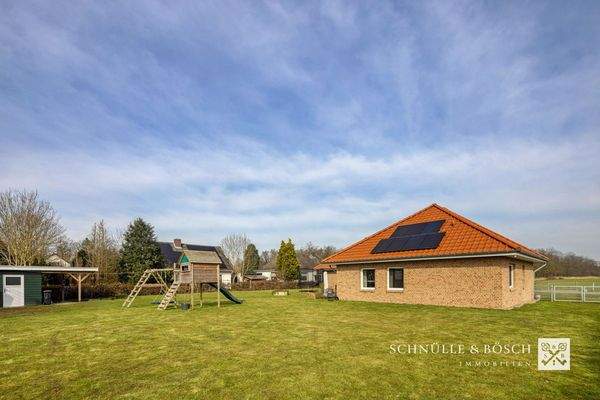 Hier ist Platz zum Toben und Spielen