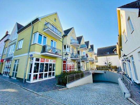 Einfahrt zur Tiefgarage