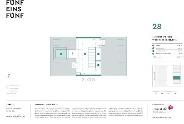 Grundriss SH 28 - 2.OG