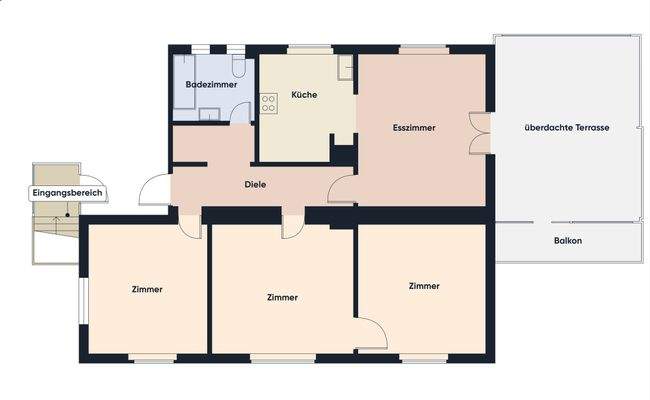 Grundriss ohne Maßstab