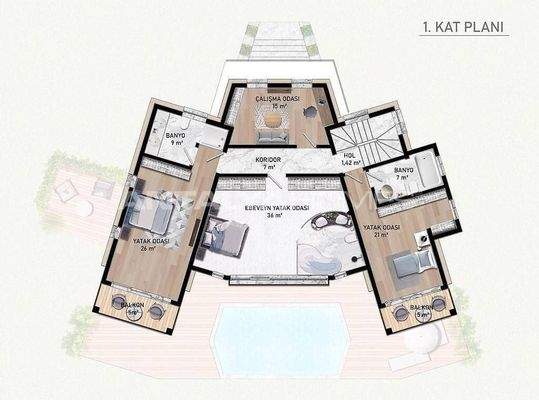 Modern Detached Villas at Advantageous Prices in Bodrum