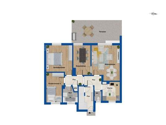 Grundriss Erdgeschoss