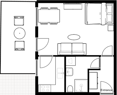 Gleimstraße 44, WE 06  - Möblierter Grundriss.png