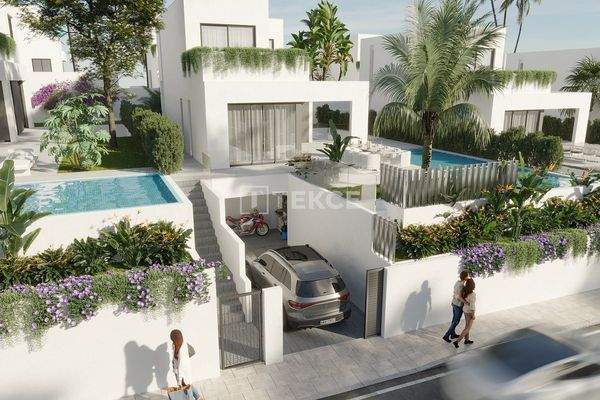 Stylish Mediterranean Villas with Scenic Sea Views in Finestrat