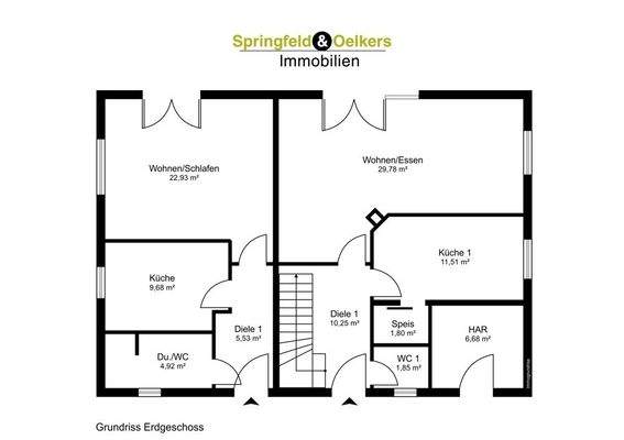 Grundriss Erdgeschoss