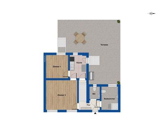 Grundriss Erdgeschoss