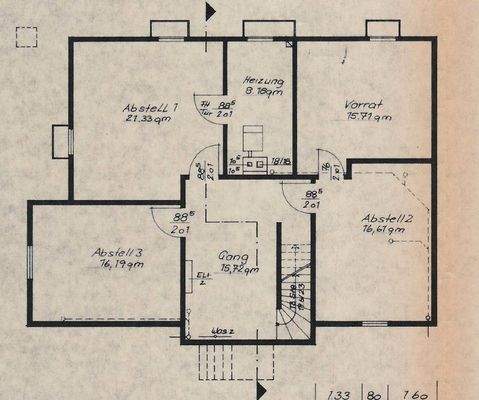 Grundriss Kellergeschoss