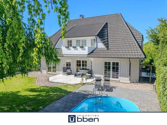 Blick auf die Immobilie