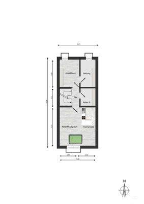 Untergeschoss Grundriss