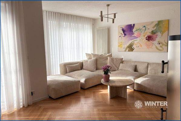 Wohnzimmer mit Schwedenofen