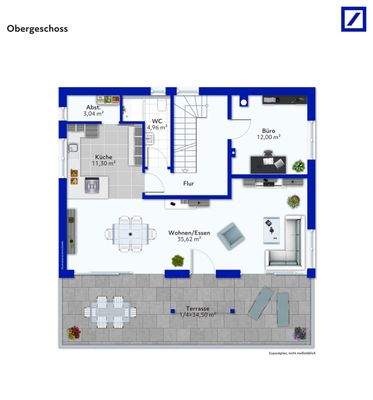 Grundriss Obergeschoss