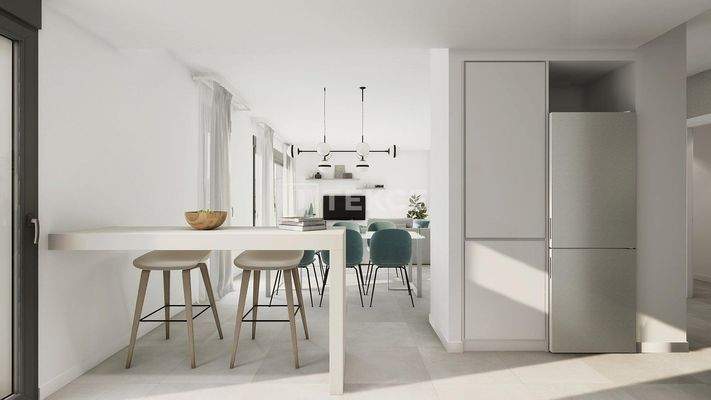 Flats with Large Terraces and Spectacular Views in Estepona