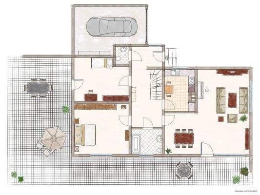 Grundriss Erdgeschoss