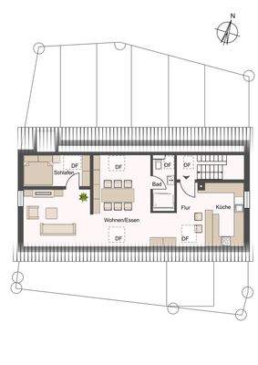 Grundriss Dachgeschoss