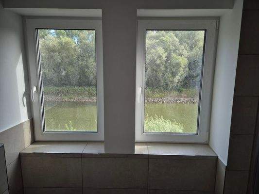 Wohnungsblick zum Hafen