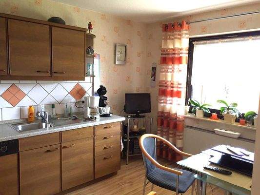 Die Küche im Souterrain