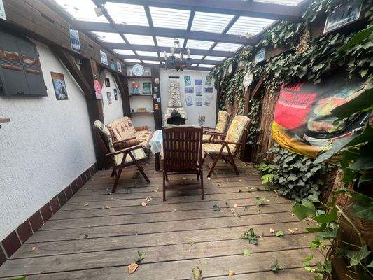 überdachter Freisitz