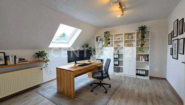 Einrichtungsbeispiel eines schönen Home Office Büros