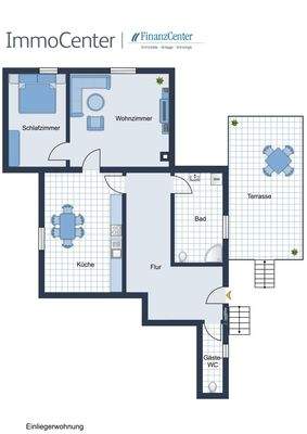 Grundriss Einliegerwohnung