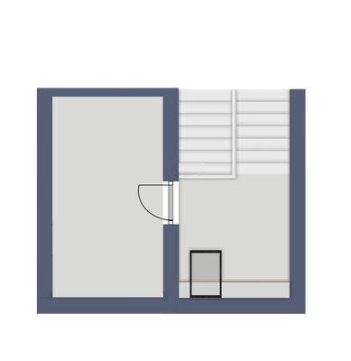 Grundriss Heizung-/Lagerraum und Empore 4. OG