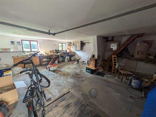 Garagen Innenansicht