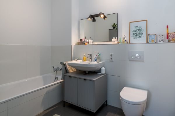 ...mit Bad ensuite