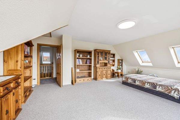 Schlafzimmer im Dachgeschoss