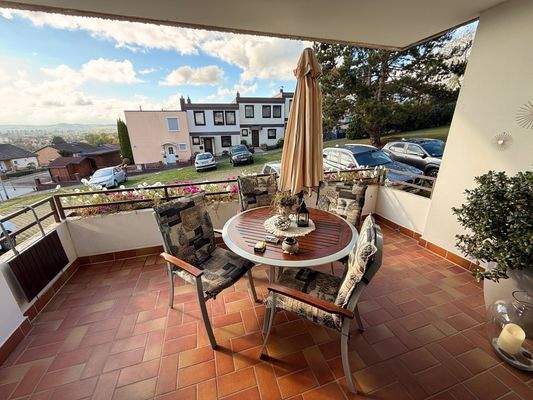 6 Überdachter Balkon