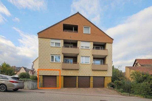 Straßenansicht, Einheit markiert