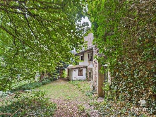 Rückseite des Hauses