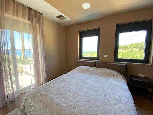 Kreta, Kera: Elegante Steinvilla mit Meerblick und Hamam zu verkaufen