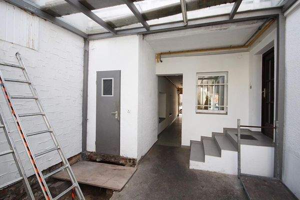 Bisher Stand und Lage des WCs - wird neu gestaltet