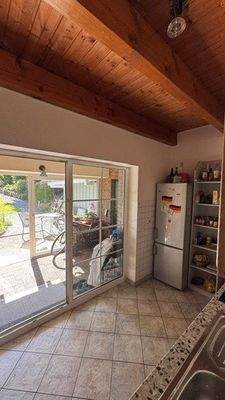 Blick aus der Sommerküche