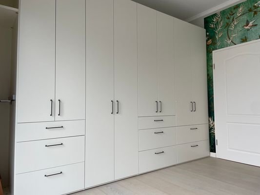 Einbauschrank im Schlafzimmer