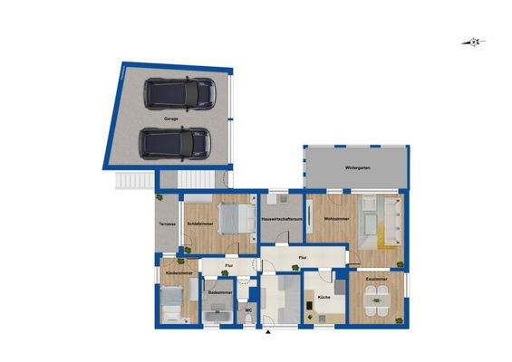 Grundriss Erdgeschoss