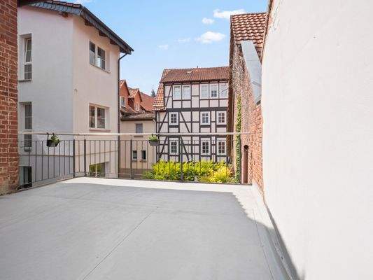 Dachterrasse (Scheune)