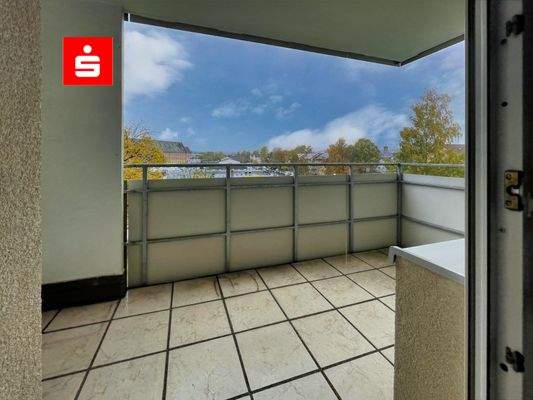 überdachter Balkon - Westausrichtung