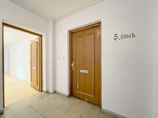 Lage der Wohnung ganz oben