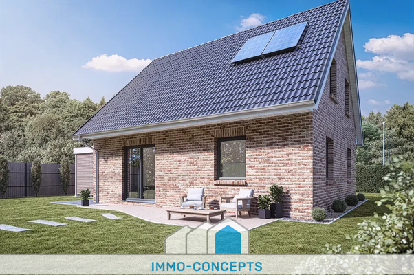 Musterhaus Rückseite