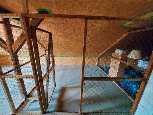 Abstellraum im Dachboden