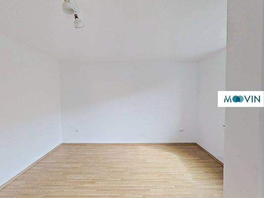 Ansicht III: Wohn- und Esszimmer