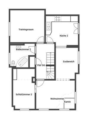 Grundriss Skizze 1.OG