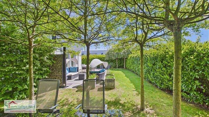 Sitzbereich im Garten