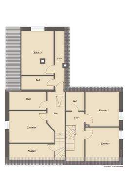 Grundriss Dachgeschoss