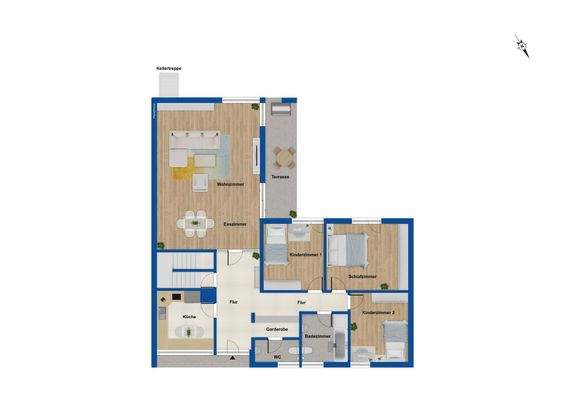 Grundriss Erdgeschoss