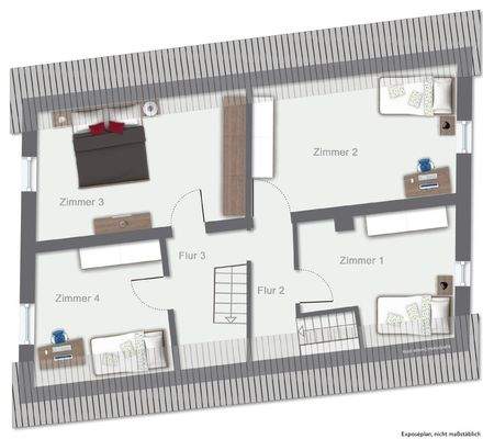 Grundriss Dachgeschoss