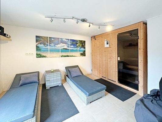 Sauna (Untergeschoss)