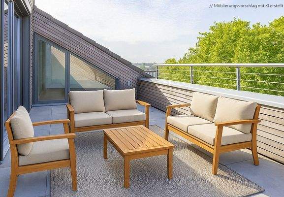 Dachterrasse