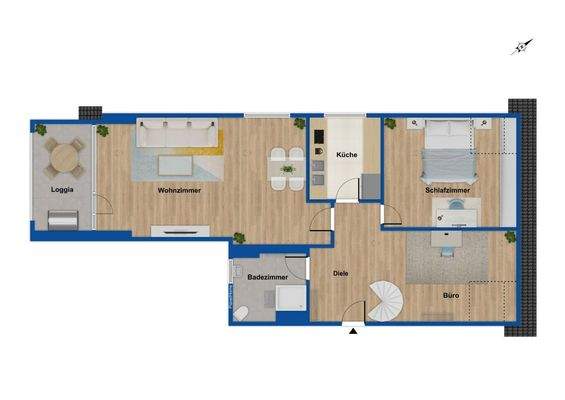 Grundriss Erdgeschoss